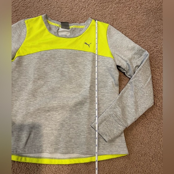 Ladies (Junior/ Youth) PUMA Damen Transition Crew Sports Top - Picture 4 of 11